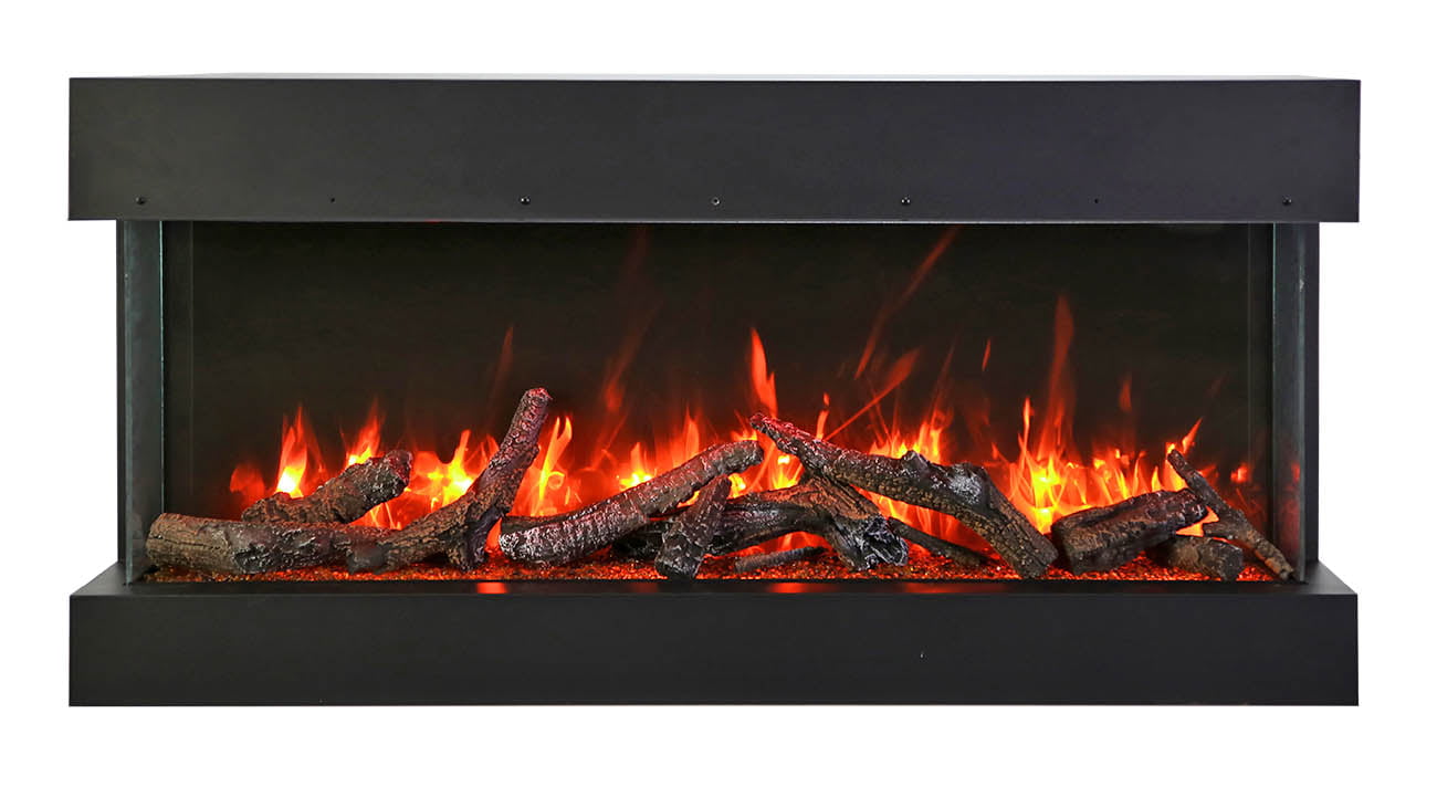 Remii 72" 3 Sided Electric Fireplace – 10 5/8" Depth